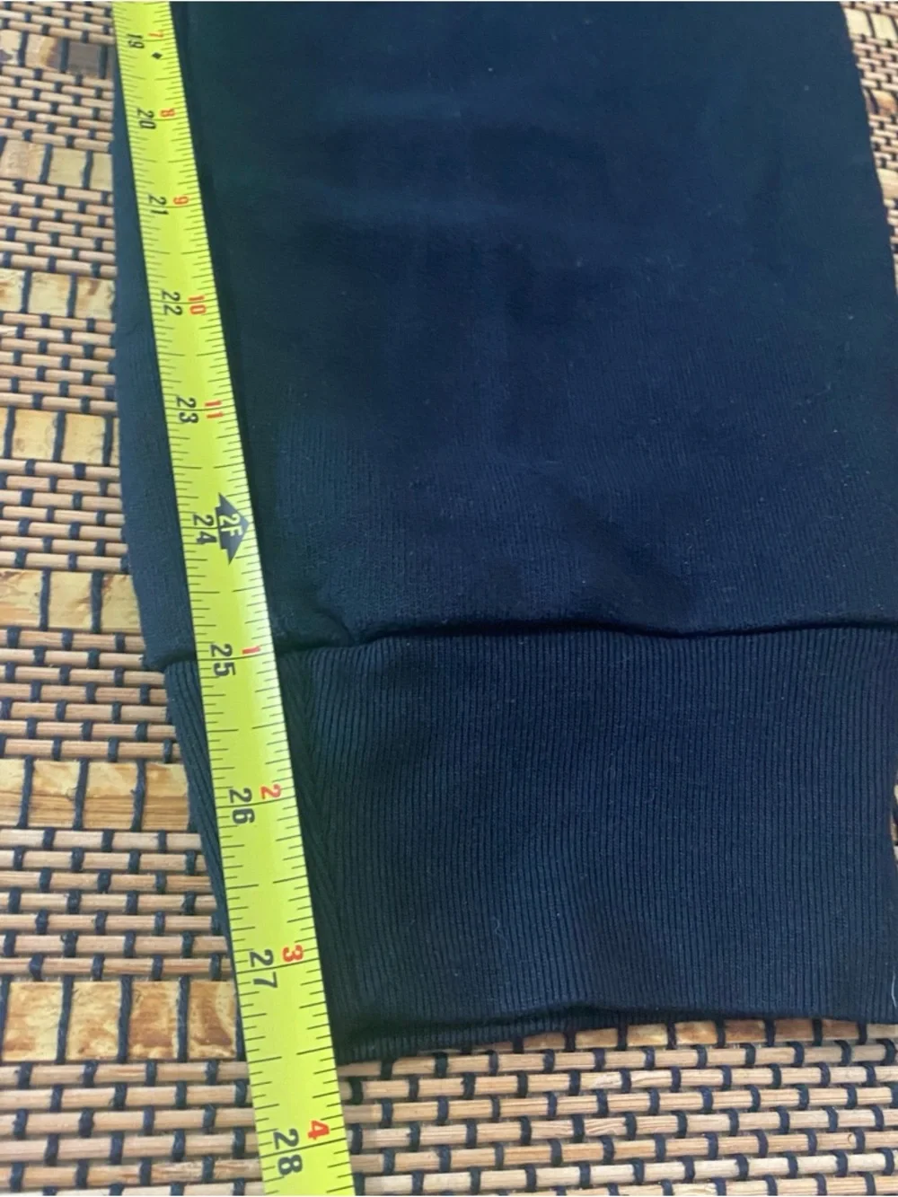 True Religion Men's Classic Logo Elastic Drawstring Sweatpant Jogger Small Black